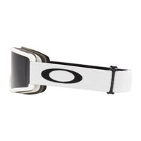 Oakley Target Line L Matte White W/ Dark Grey