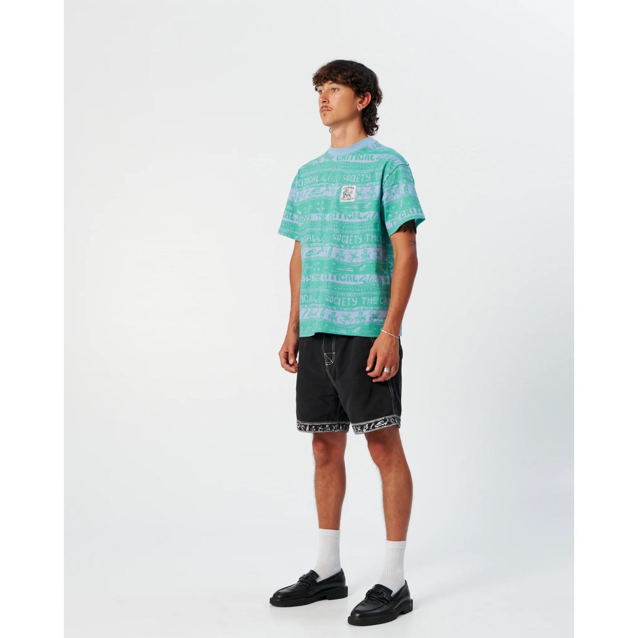 TCSS Wedd Stripe Tee BLUE S