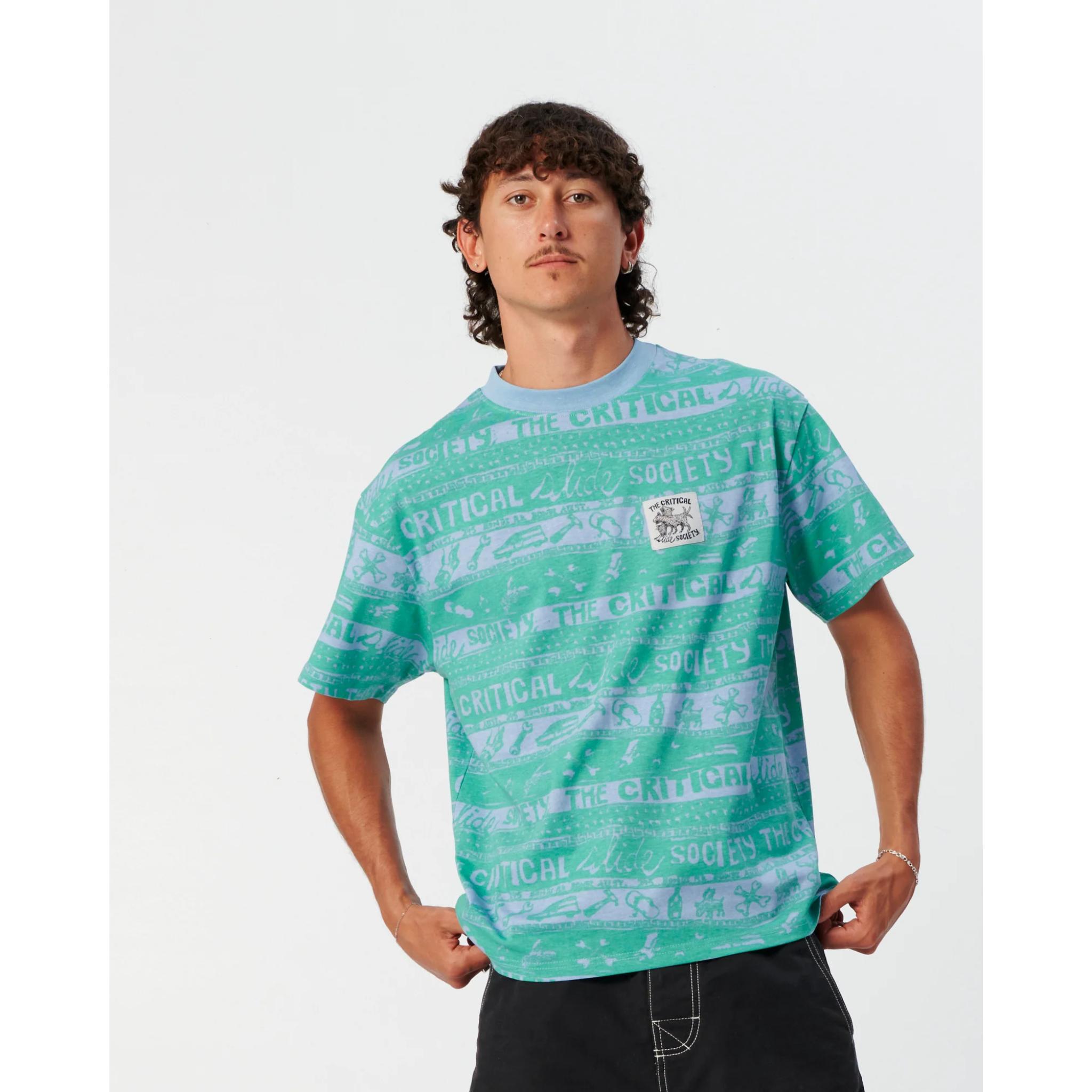 TCSS Wedd Stripe Tee BLUE S