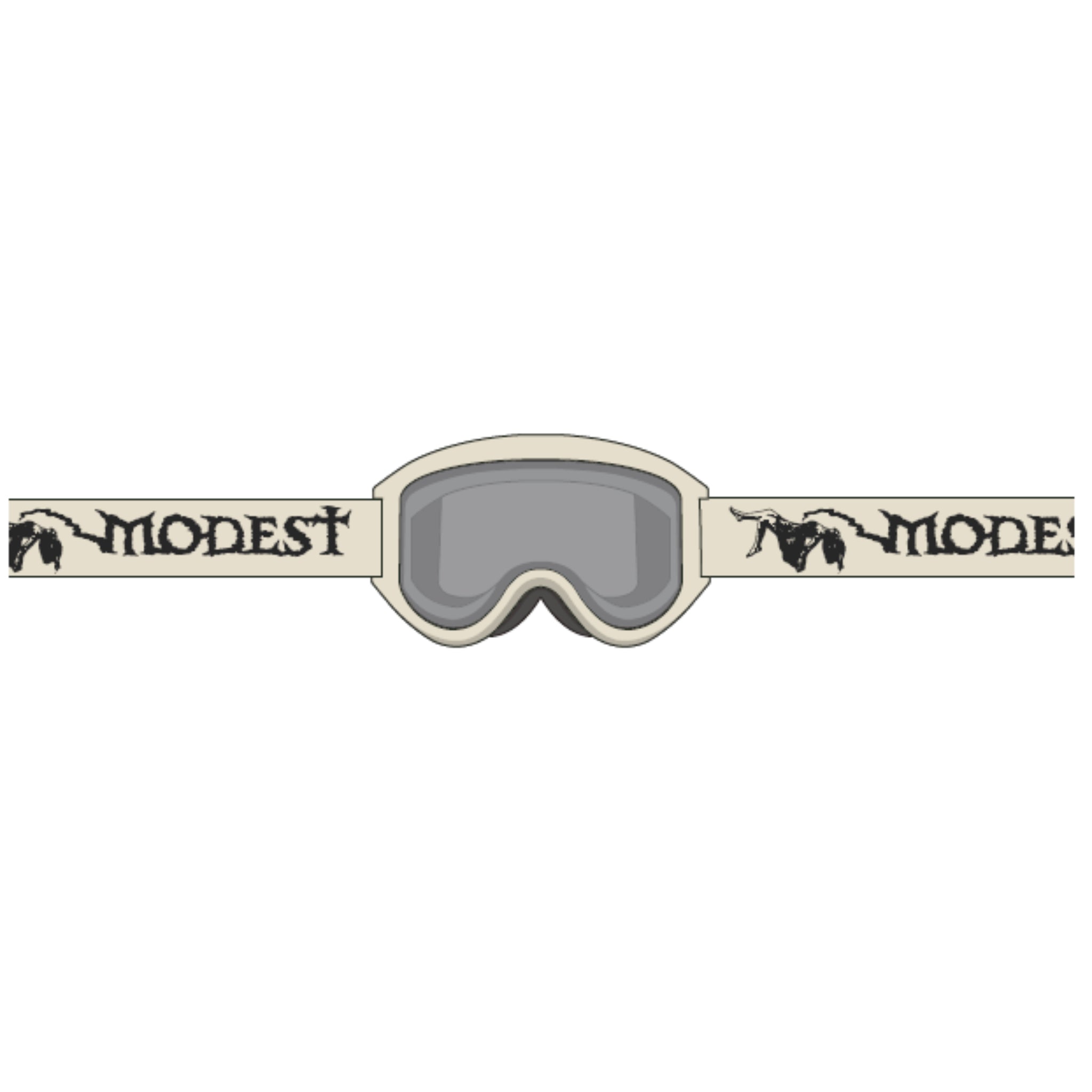 Modest Team Andy James Snow Goggle