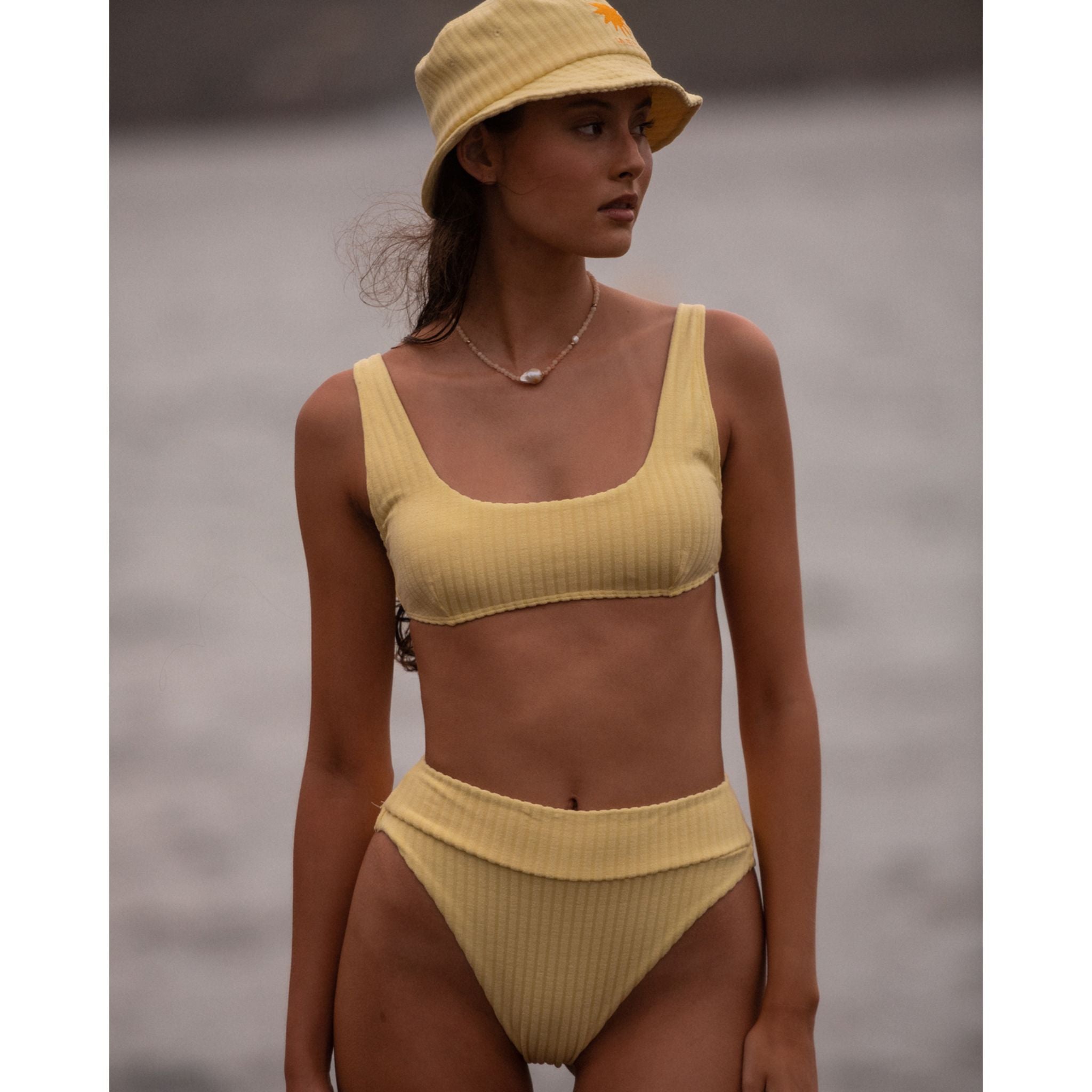 RVCA Tezzy Rib Scooped Bralette