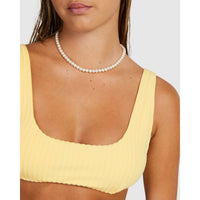 RVCA Tezzy Rib Scooped Bralette