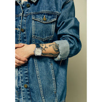 Nixon Time Teller Leather Watch