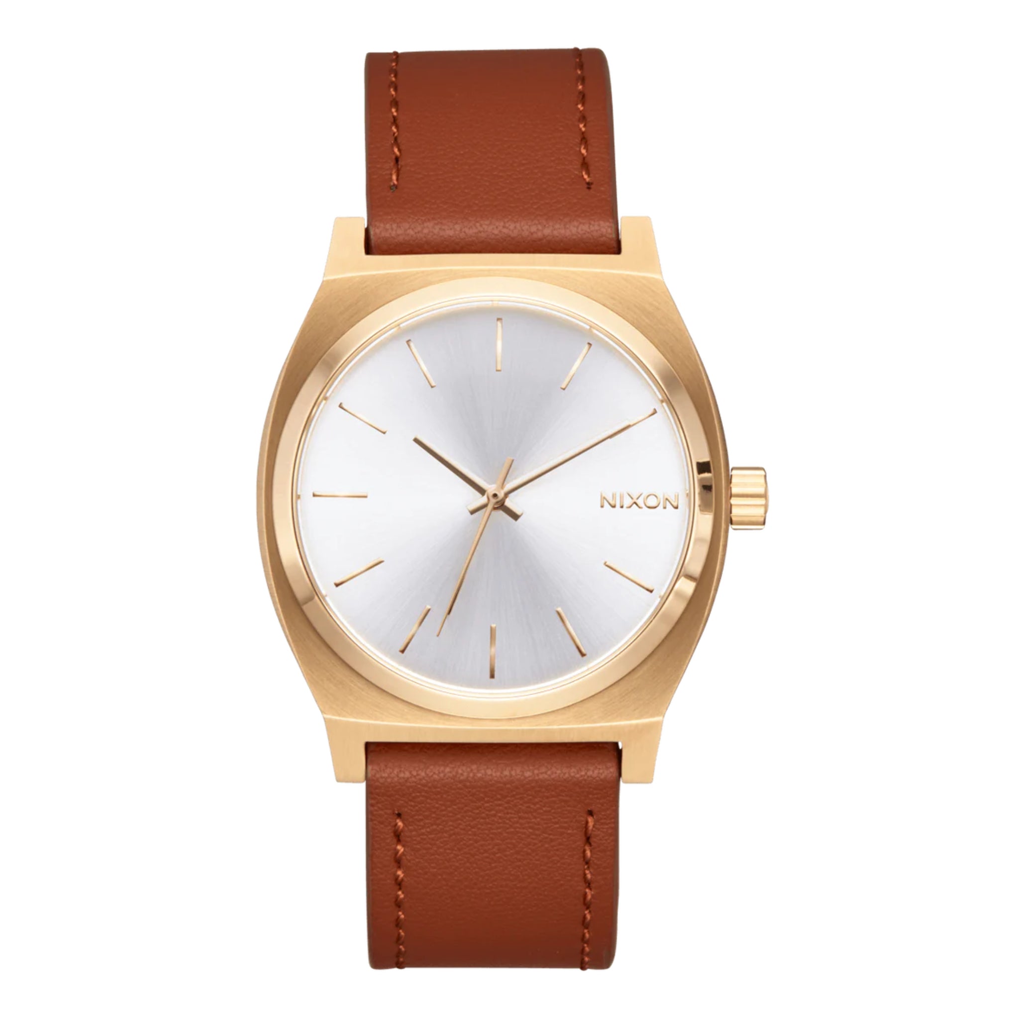 Nixon Time Teller Leather Watch