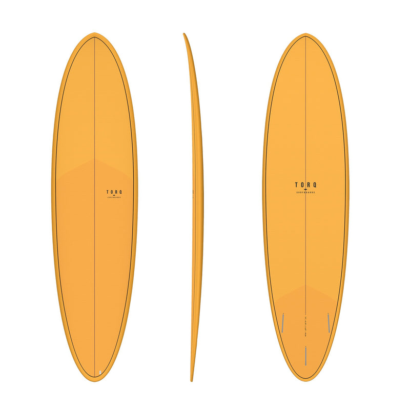 Torq TET Classic Fun Surfboard - Orange Pattern ORANGE 7-2