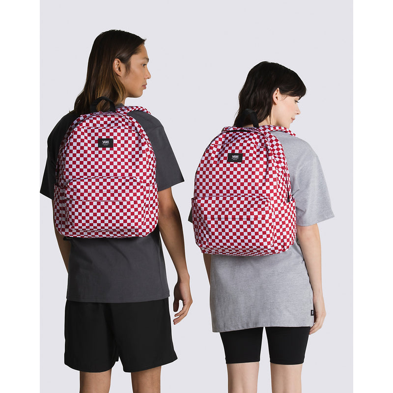 Vans Old Skool H2O Backpack - Chili Pepper-Checkerboard