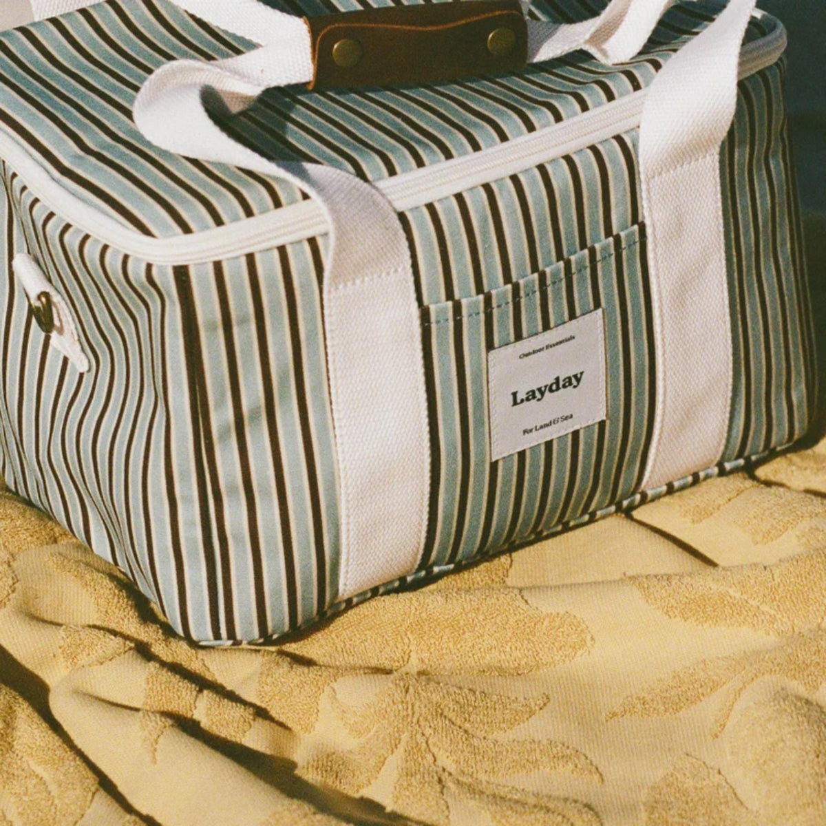 Layday Voyage Cooler - Sky Blue & Mocha