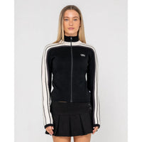 Rusty Womens Daddy GB Zip Through Knit