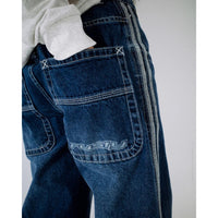 Rusty Womens Flip Mommy DIY Low Rise Denim Jean
