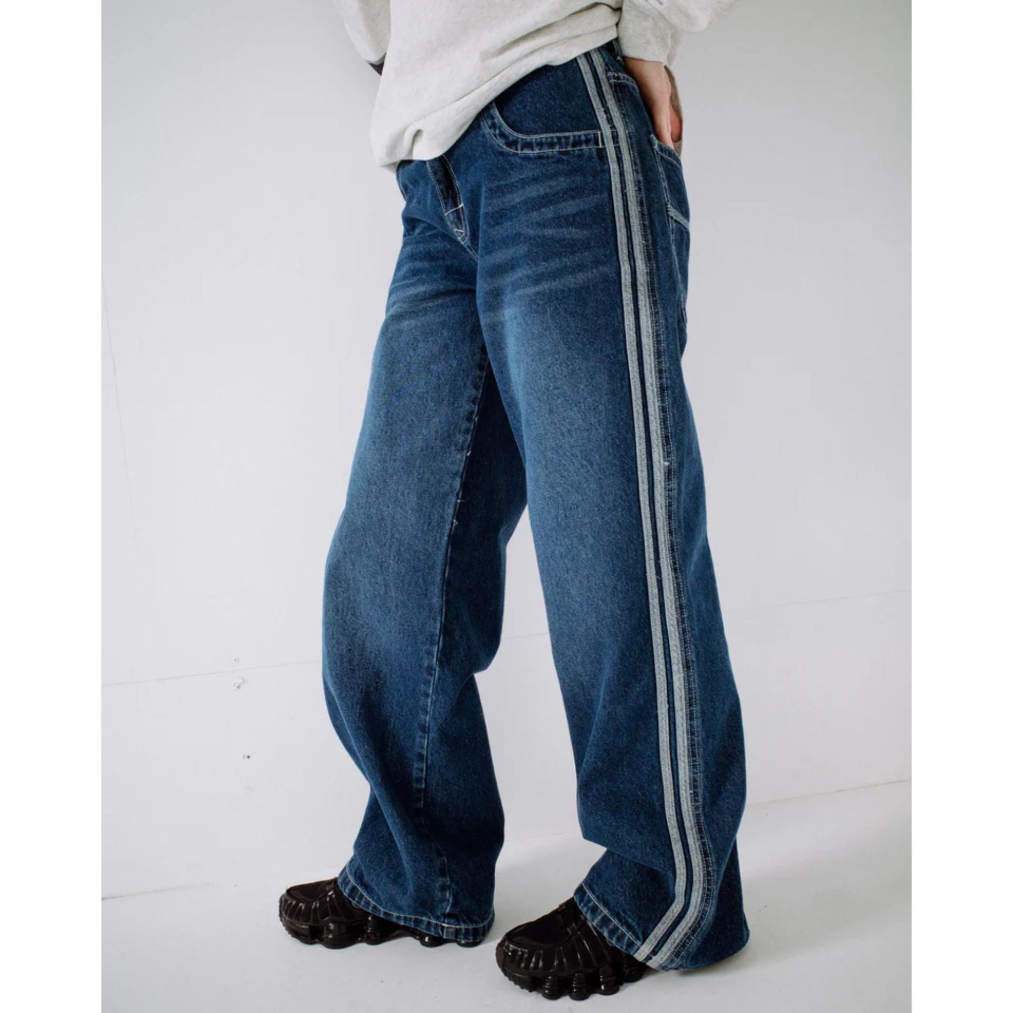 Rusty Womens Flip Mommy DIY Low Rise Denim Jean