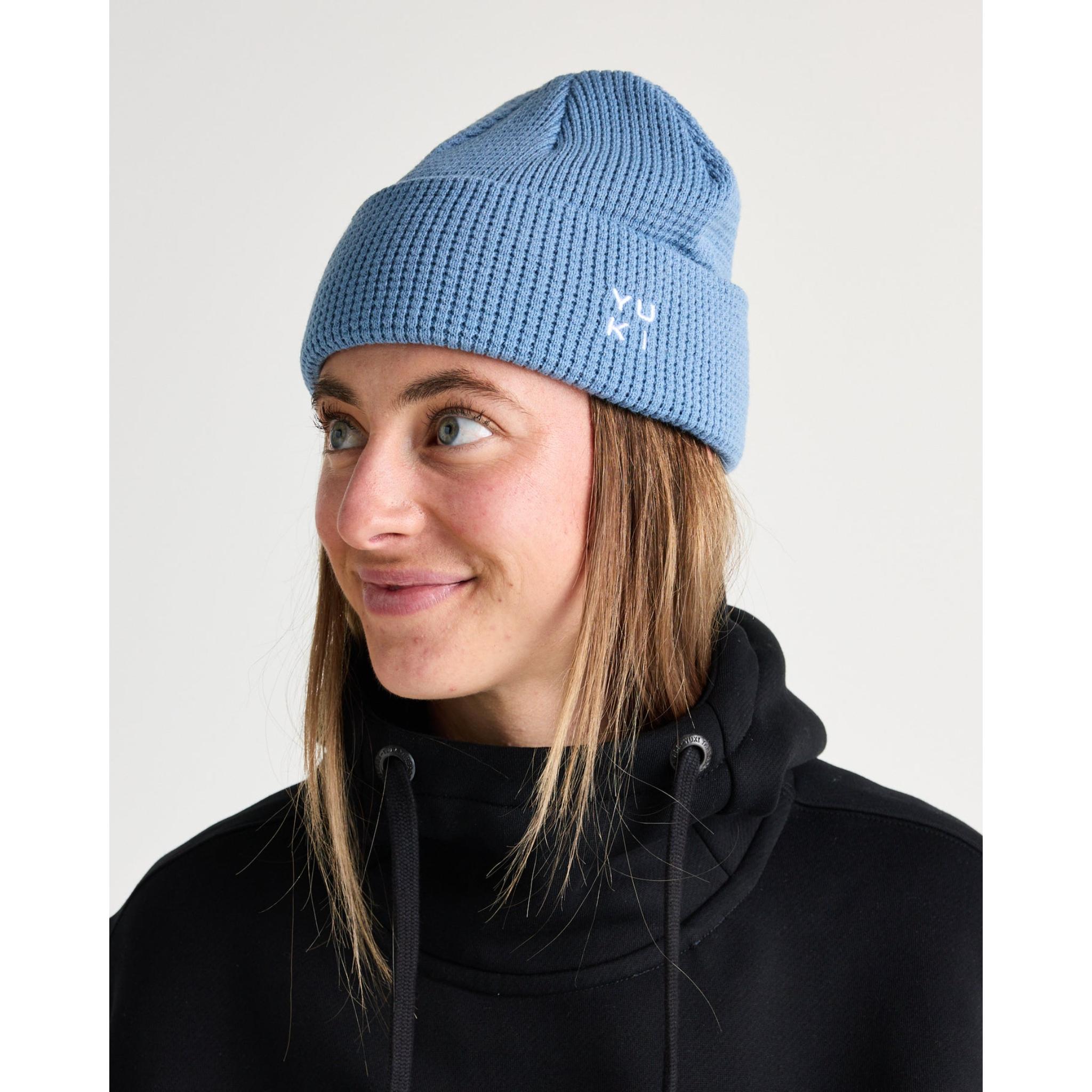 Yuki Threads Waffle Beanie Windward Blue