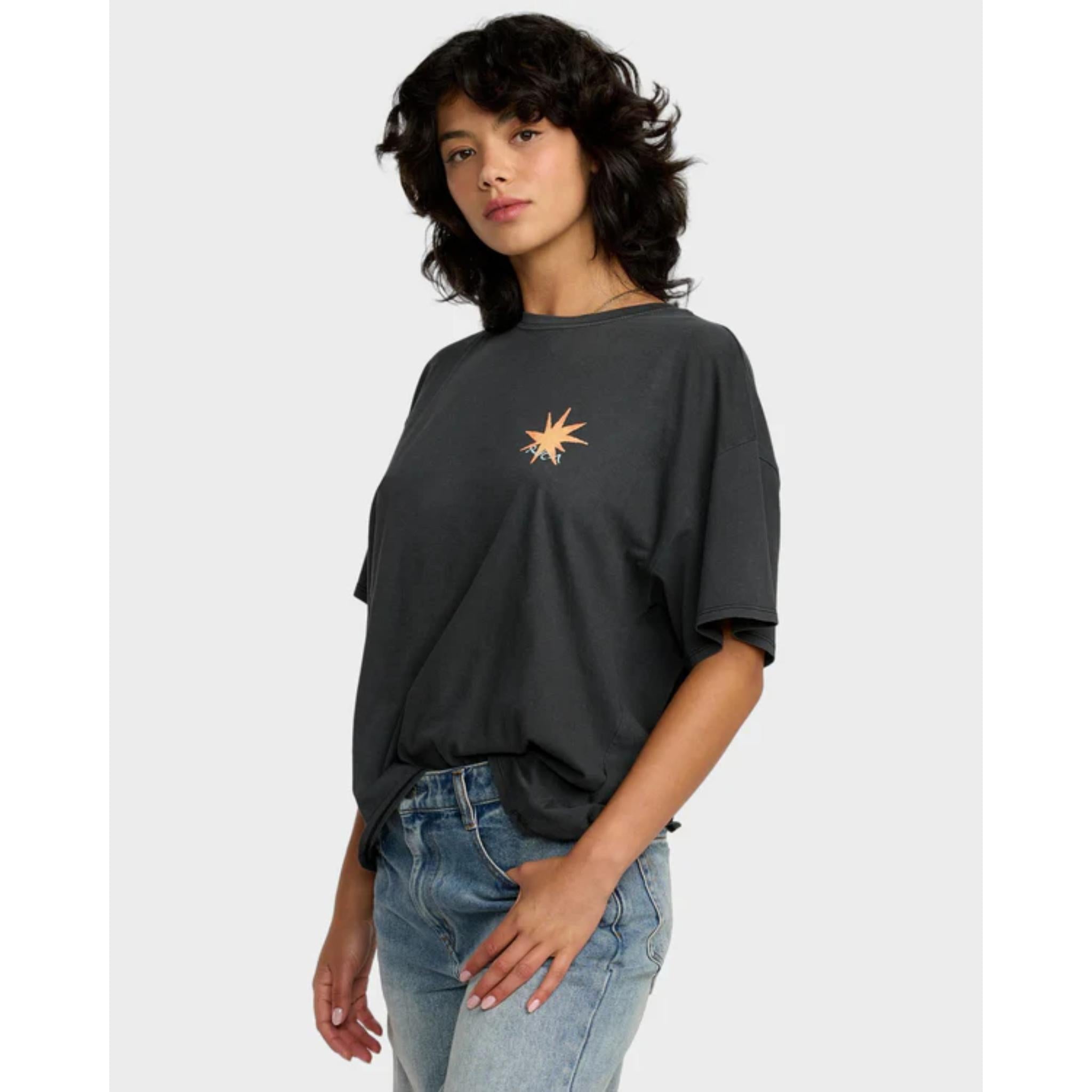RVCA Womens Baggie Tee II