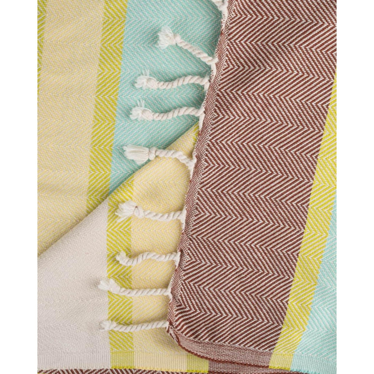 Sand Cloud Regency Stripe - Herringbone Weave Beach Towel