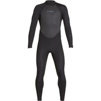 Xcel Axis 3/2 Mens Back Zip Flatlock Steamer