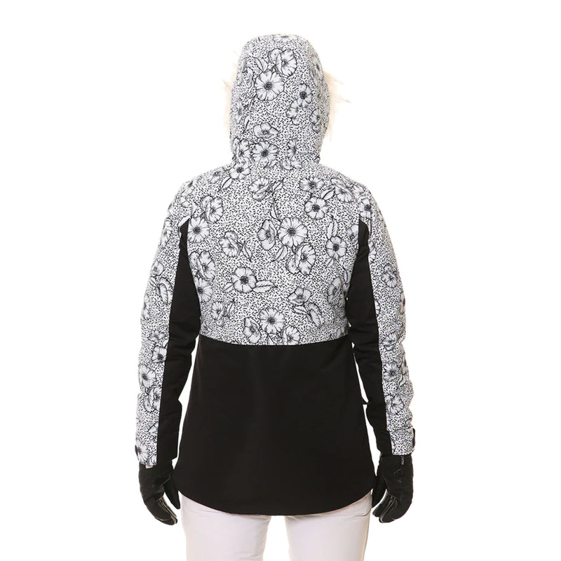 Xtm Womens Kelsey Jacket - White Floral.