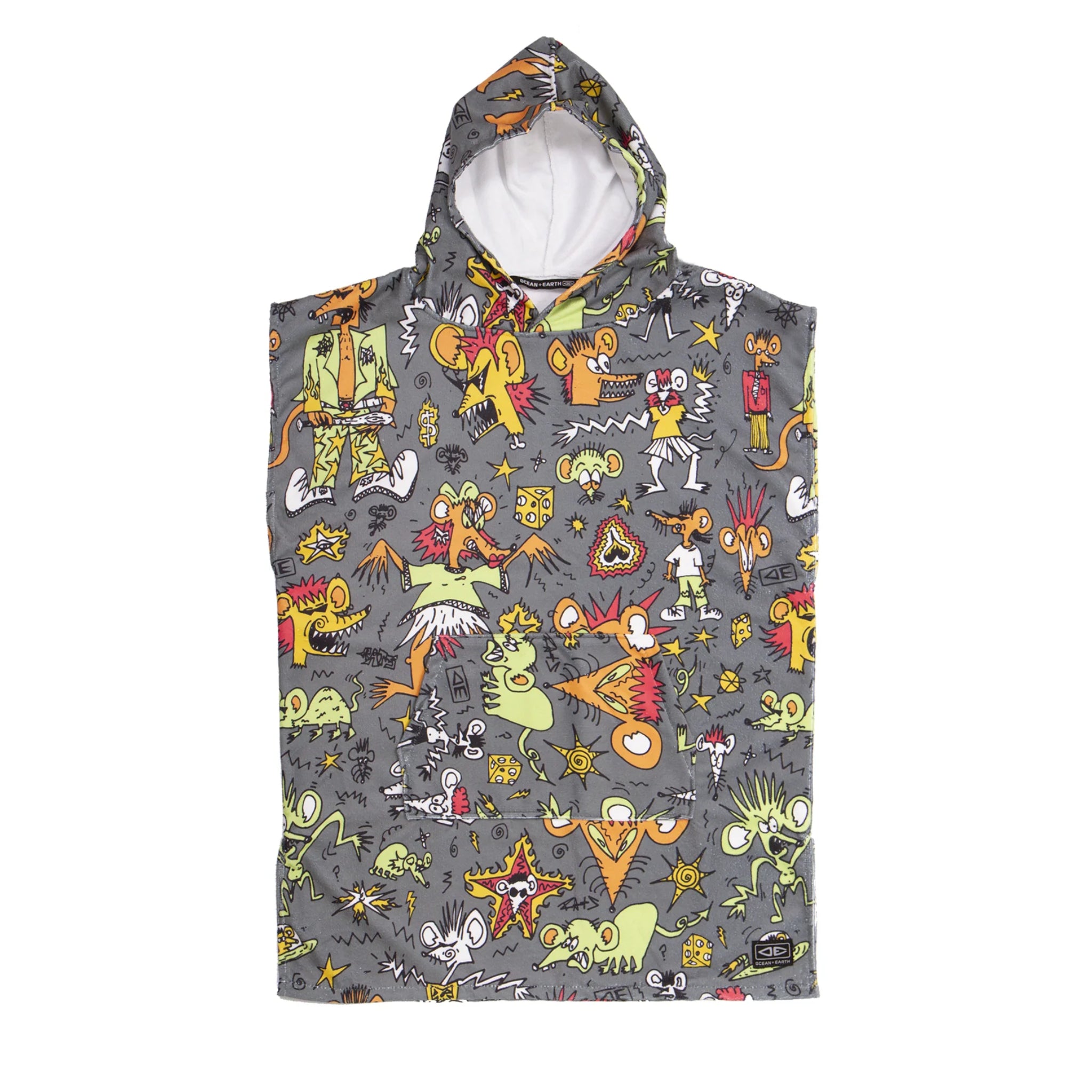 Ocean And Earth Youth Irvine Poncho Hooded Towel