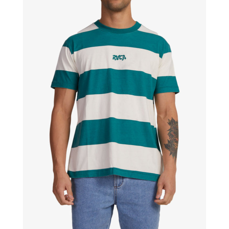 RVCA Zerox Stripe Tee