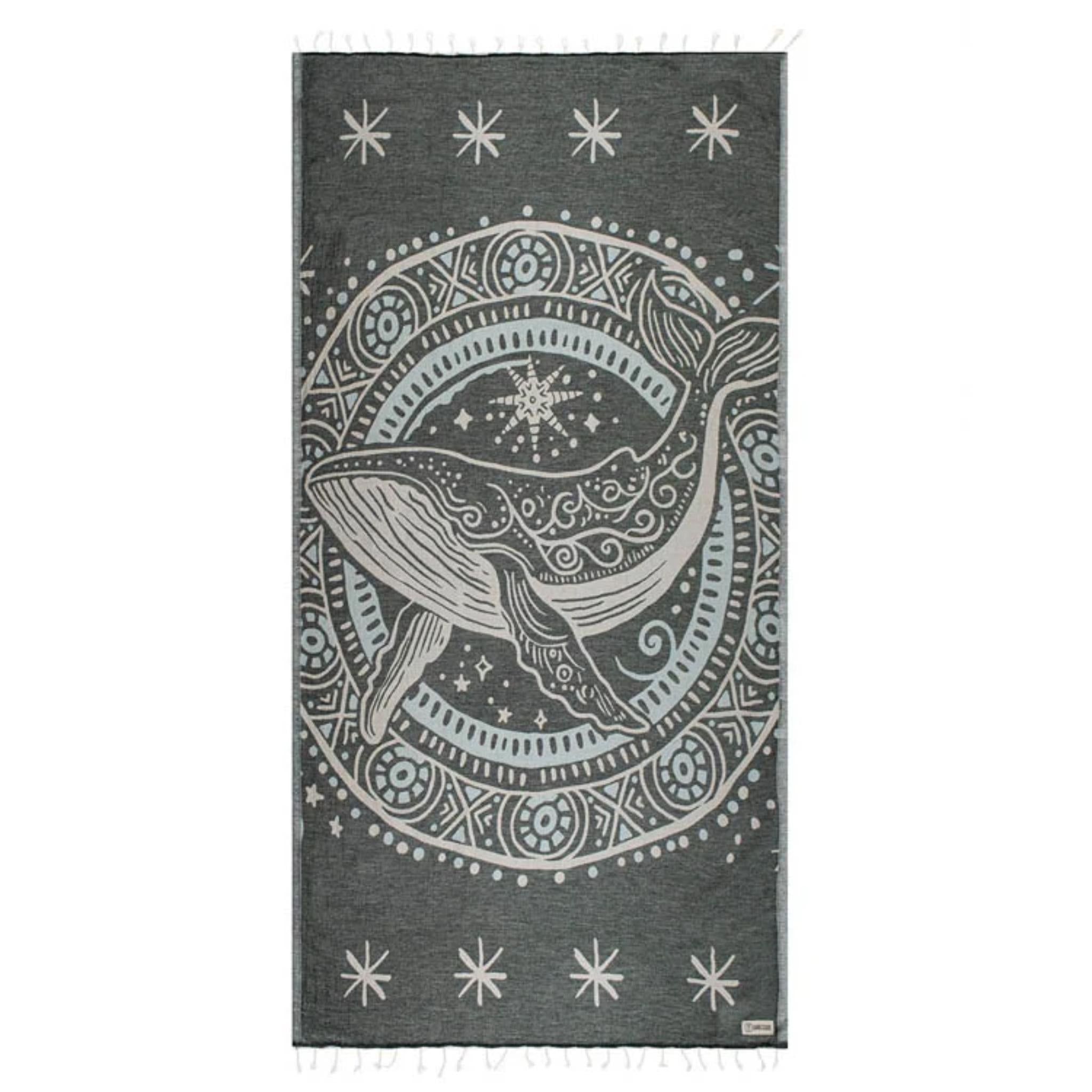 Sand Cloud Ziggy the Whale Beach Towel