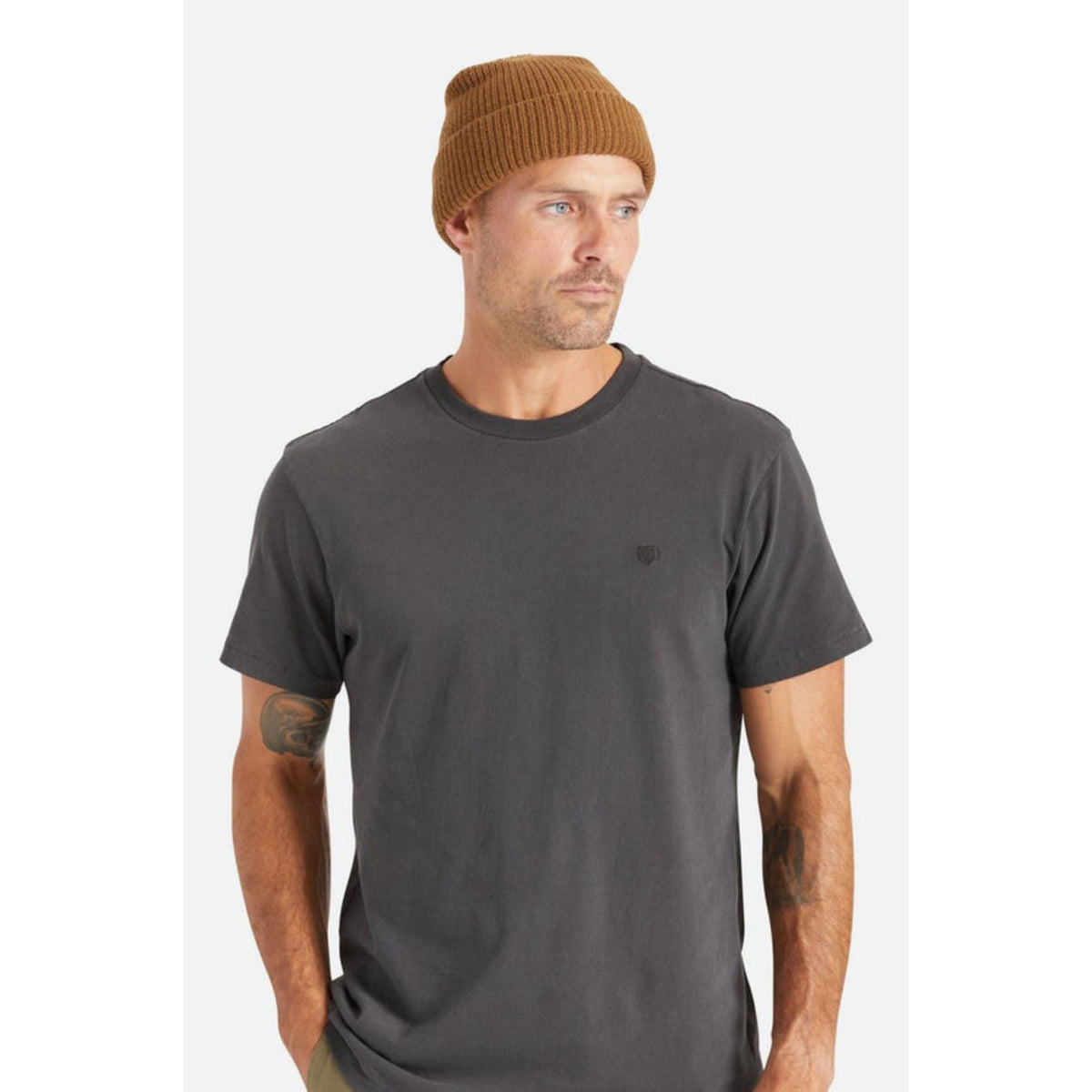 Brixton Heist Beanie - Coyote