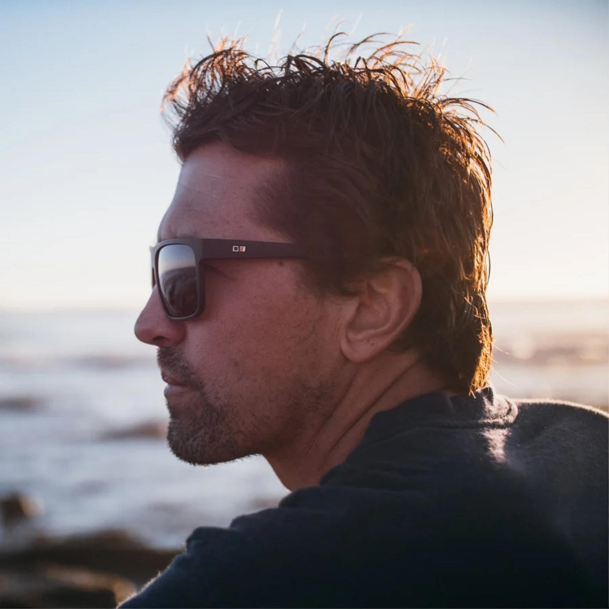 Otis After Dark Sunglasses - Matte Black/ Grey