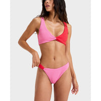 Roxy Lagos High Leg Cheeky Bikini Bottom