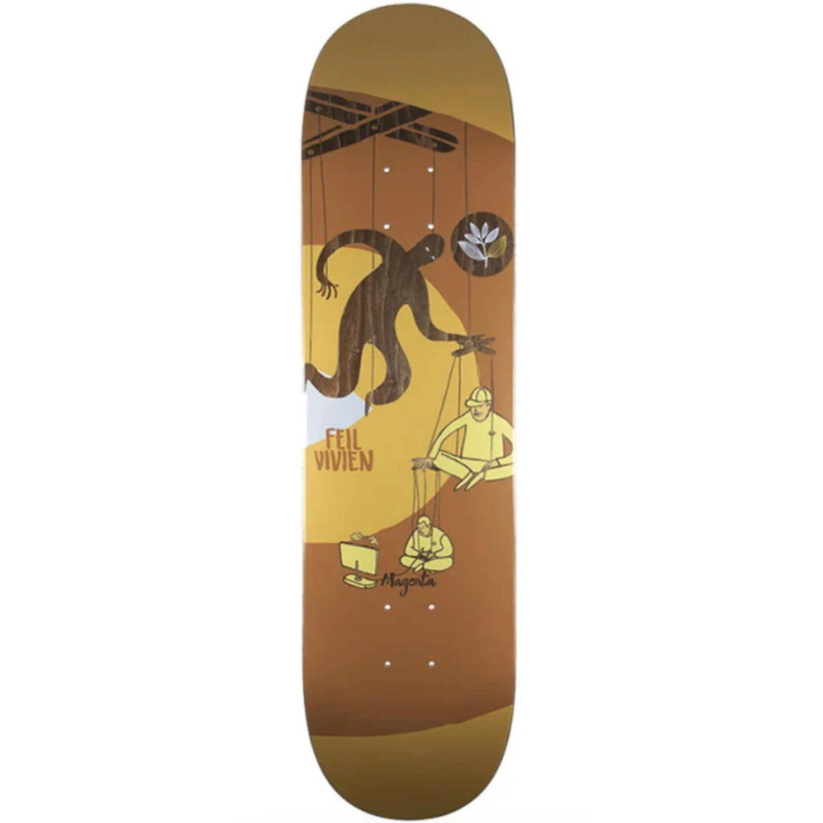 Magenta Extravision Feil Vivien Skateboard Deck