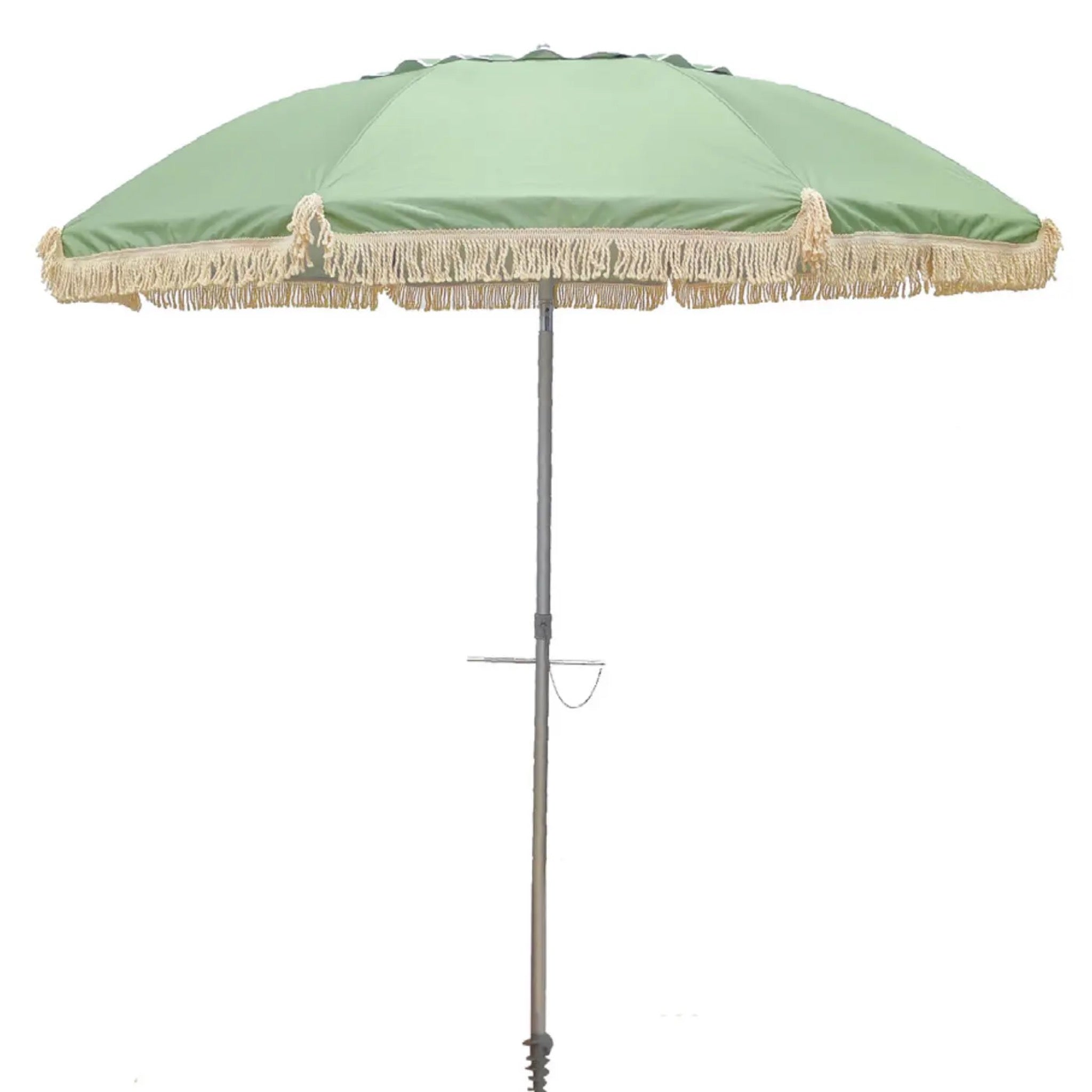 Beachkit Premium Fringe 210cm Umbrella