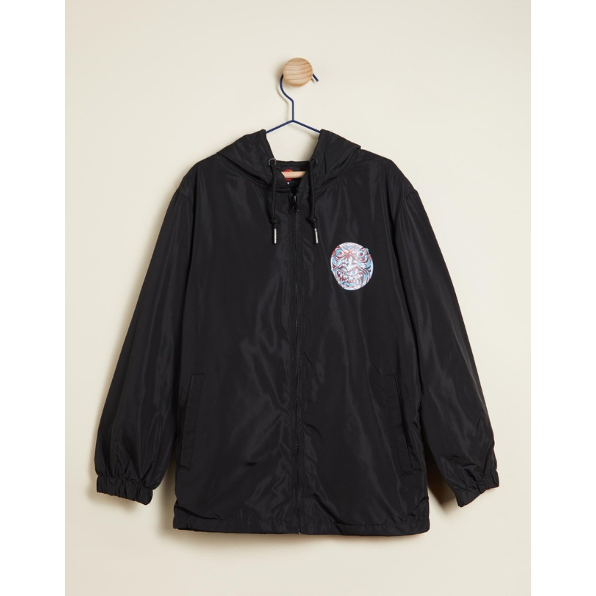 Santa Cruz Decoder Roskopp Hood Windbreaker Jacket - Boys