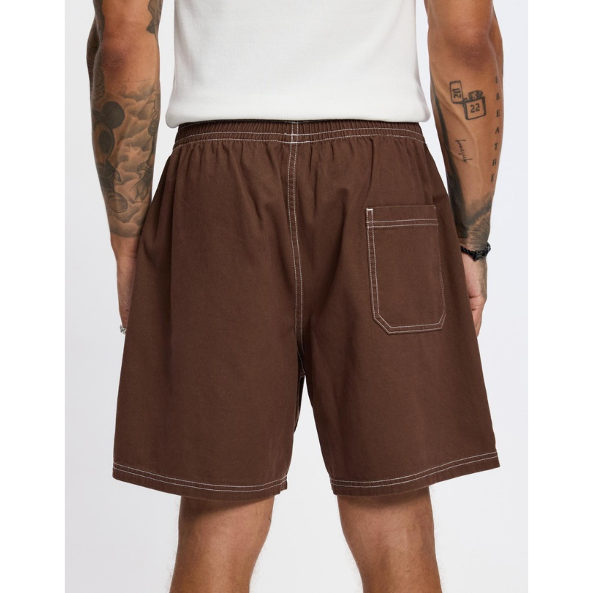 Rhythm Contrast Stitch Jam Shorts