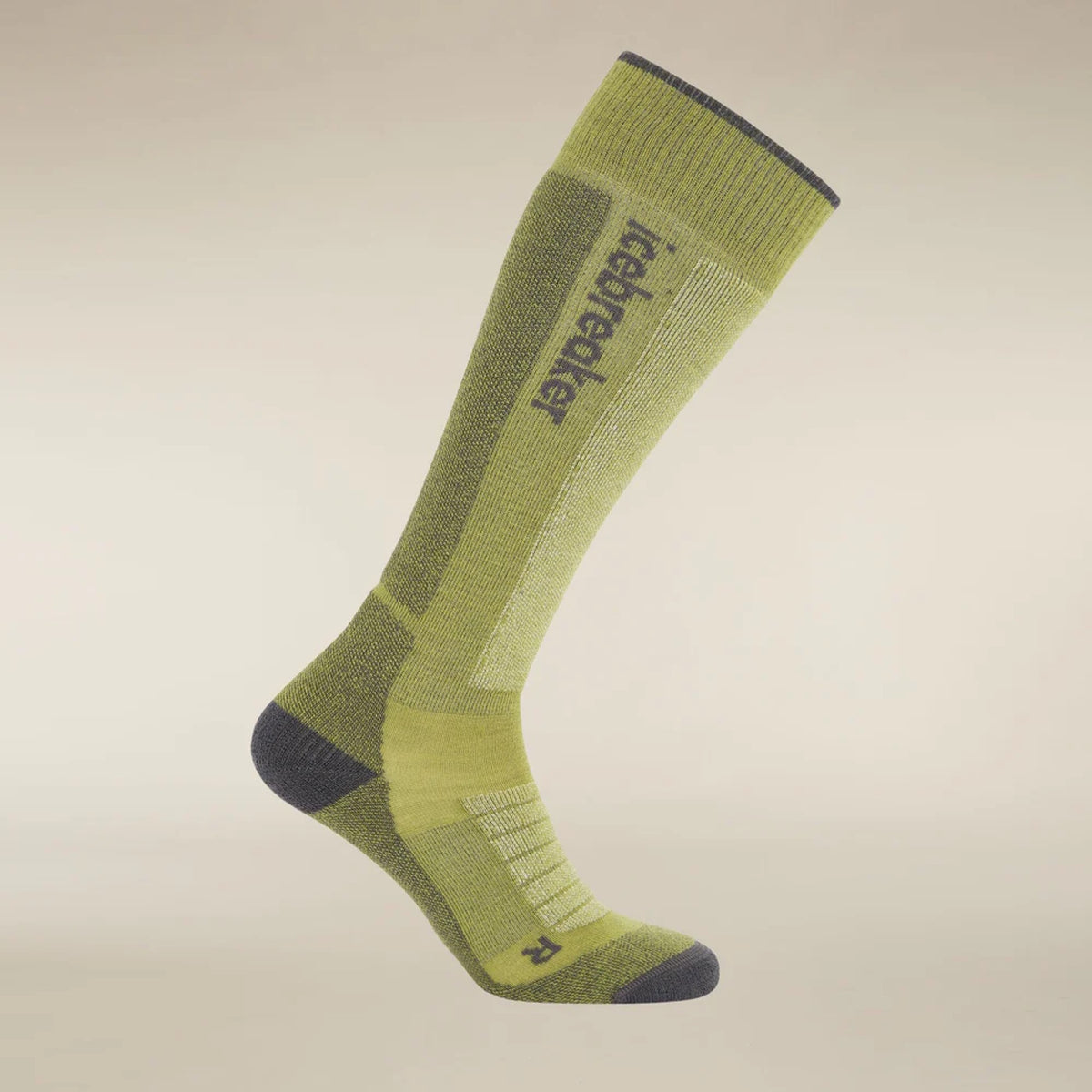 icebreakerwomensmerinoblendskiplusmediumoverthecalfsocksoliveobsidianchalk1