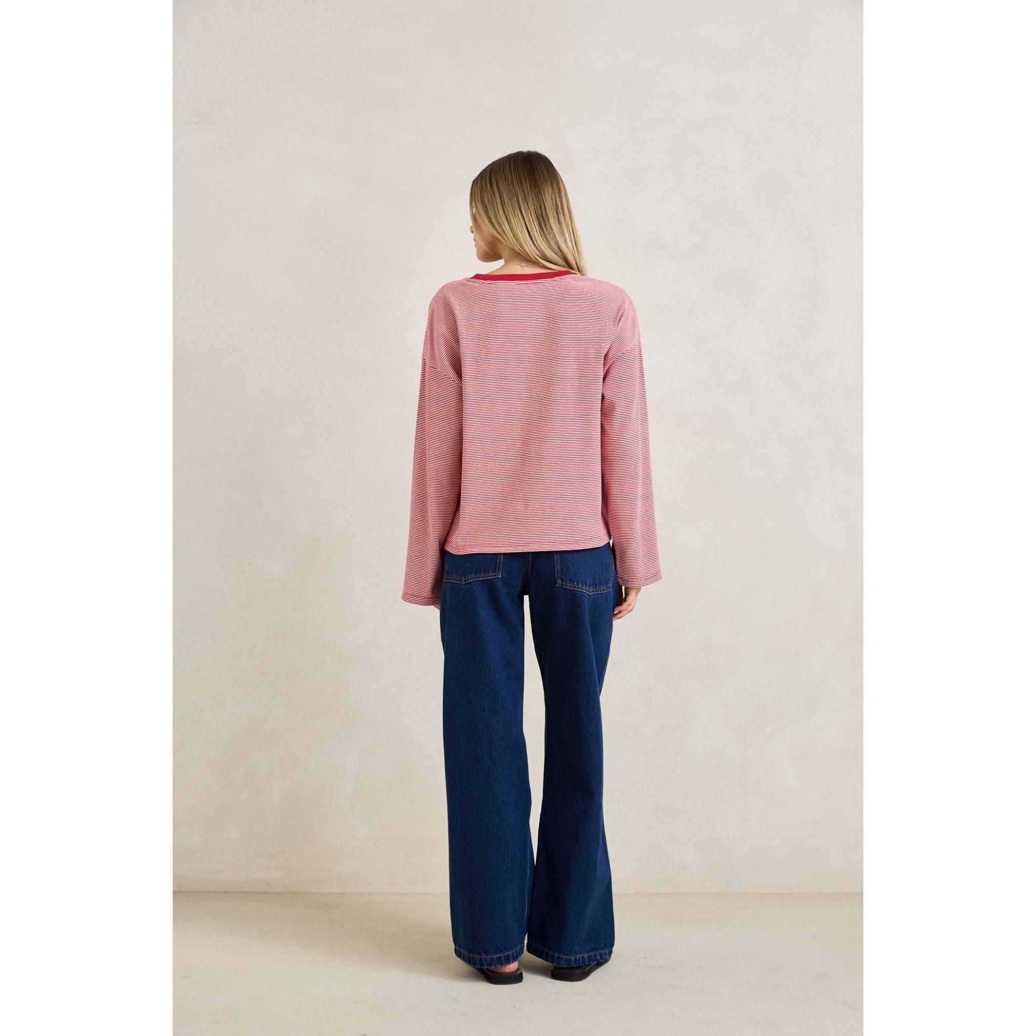 Rhythm Lexi Stripe Long Sleeve Top