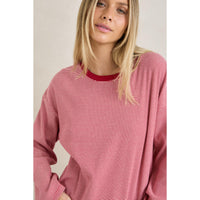 Rhythm Lexi Stripe Long Sleeve Top