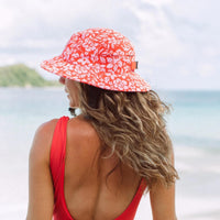 Sunward Bound Holiday Floral Surf Hat
