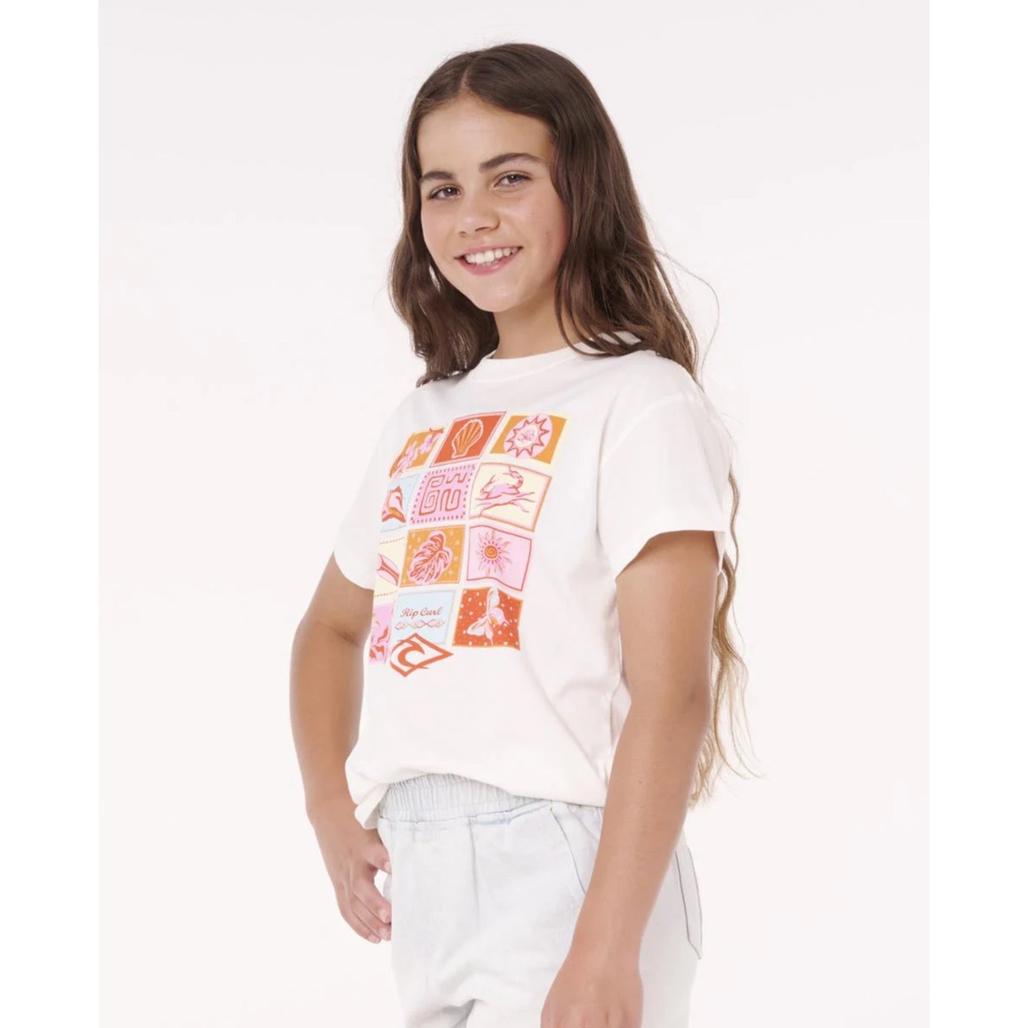 Rip Curl Girls Paradise Club Summer Tee