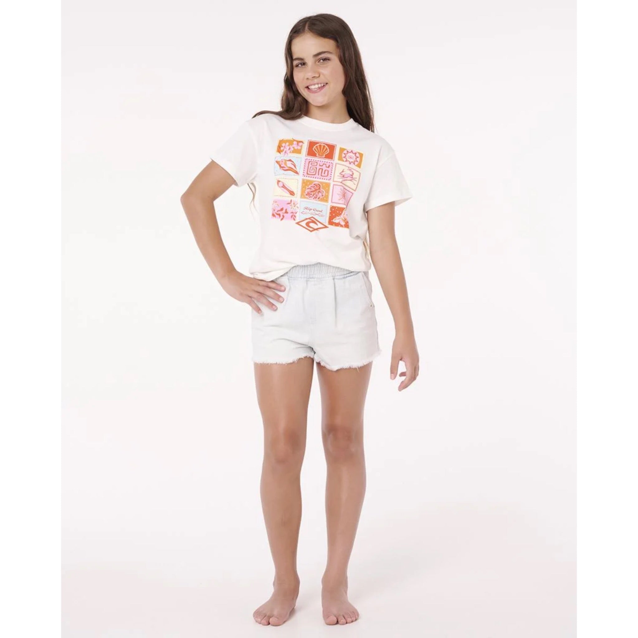 Rip Curl Girls Paradise Club Summer Tee