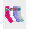 Santa Cruz Youth Other Dot Crew Sock - 4 Pack