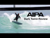 AIPA The Dark Twinn Dual-Core Surfboard - Futures - NEW WHITE / YELLOW 5-10