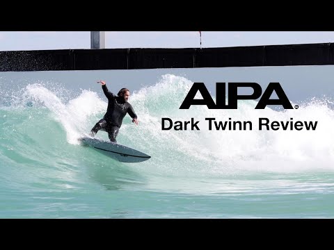 AIPA The Dark Twinn Dual-Core Surfboard - Futures - NEW WHITE / YELLOW