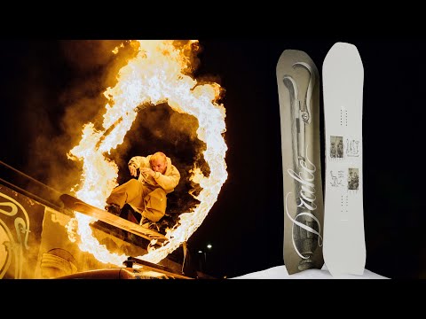 Drake Battle Rusty Wide Snowboard