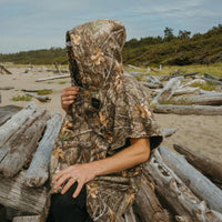 Slowtide Real Tree QD Poncho