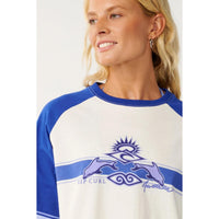 Rip Curl Womens Dolphin Archive Oversized Tee