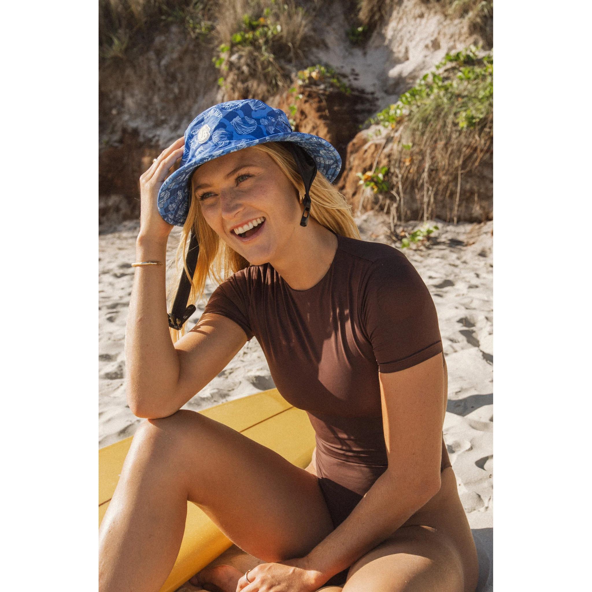 Sunward Bound Pacific Shell Surf Hat