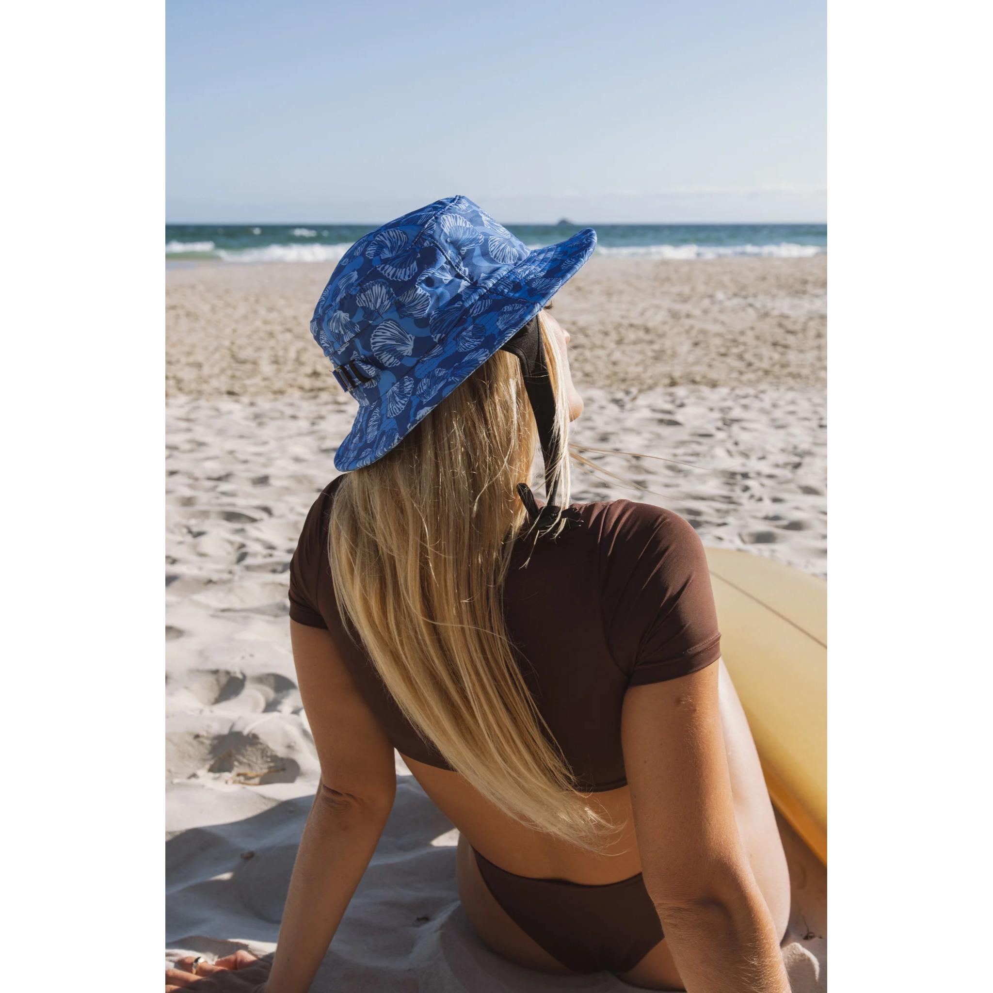 Sunward Bound Pacific Shell Surf Hat