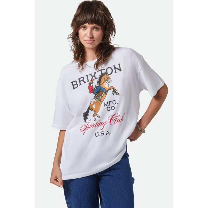 Brixton Sporting Club Oversized BF Tee