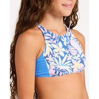 Roxy Girls Active Moves Crop Top Two Piece Set