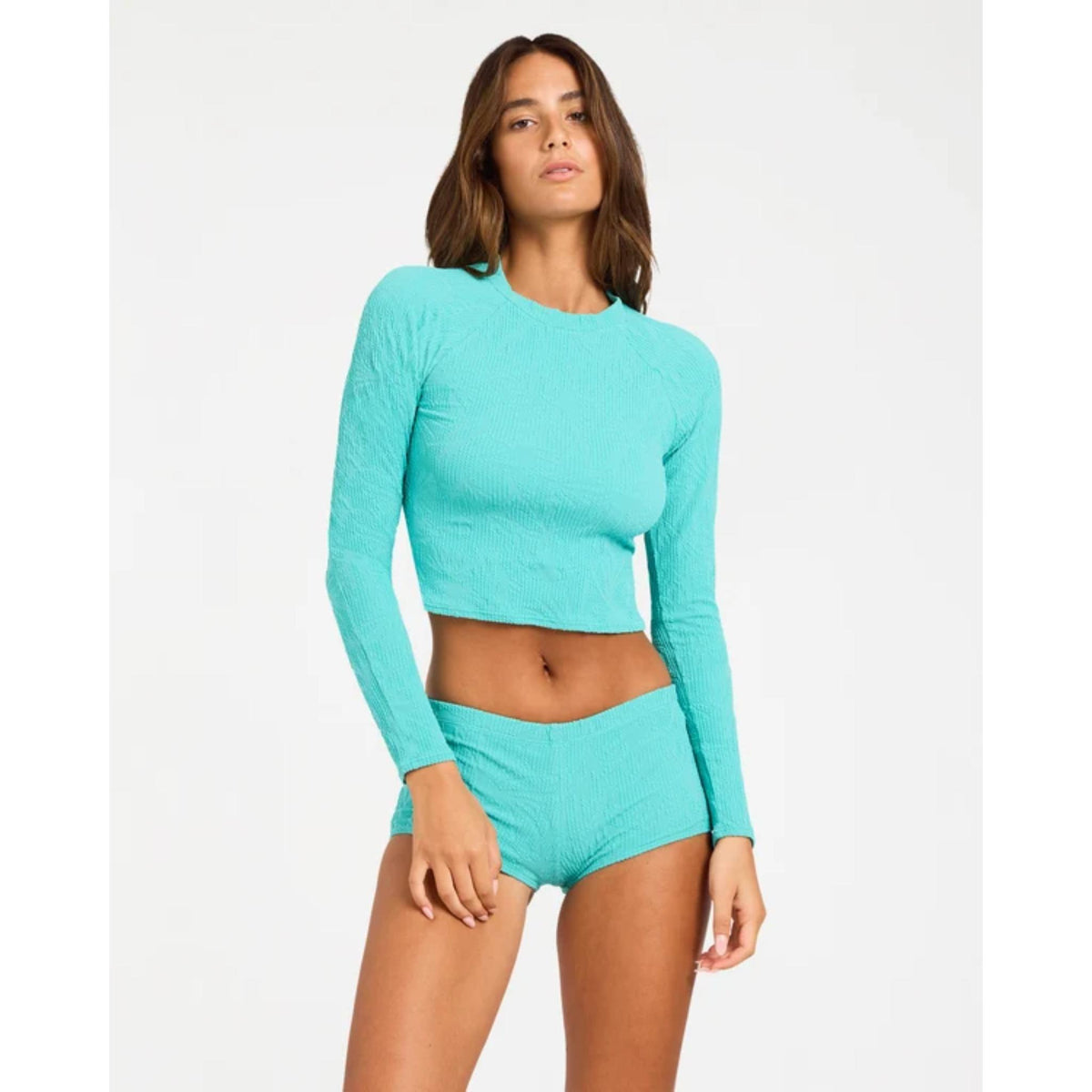 Roxy Coral Cove Long Sleeve Cropped Rashguard