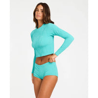 Roxy Coral Cove Long Sleeve Cropped Rashguard