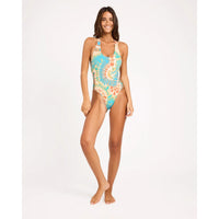 Roxy Laguna Halter Cheeky One Piece
