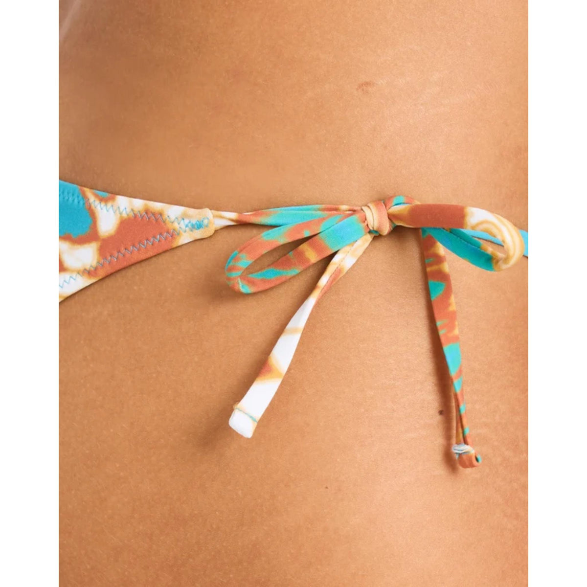 Roxy Laguna Tie Side Cheeky Bikini Bottom