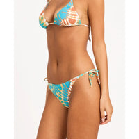 Roxy Laguna Tie Side Cheeky Bikini Bottom
